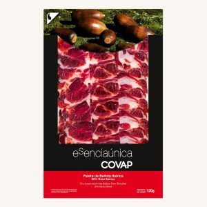 COVAP esenciaúnica Acorn-fed 50% Ibérico shoulder ham (Paleta), Red label, from Cordoba, Andalusia, pre-sliced 120 gr