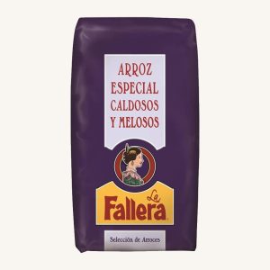 La Fallera Special for brothy rice and creamy rice (arroz caldoso y arroz meloso), from Valencia, bag 1 kg